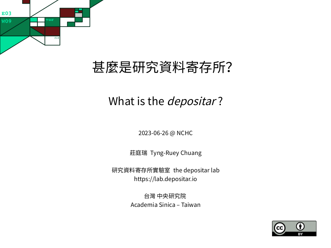 What is the depositar?<